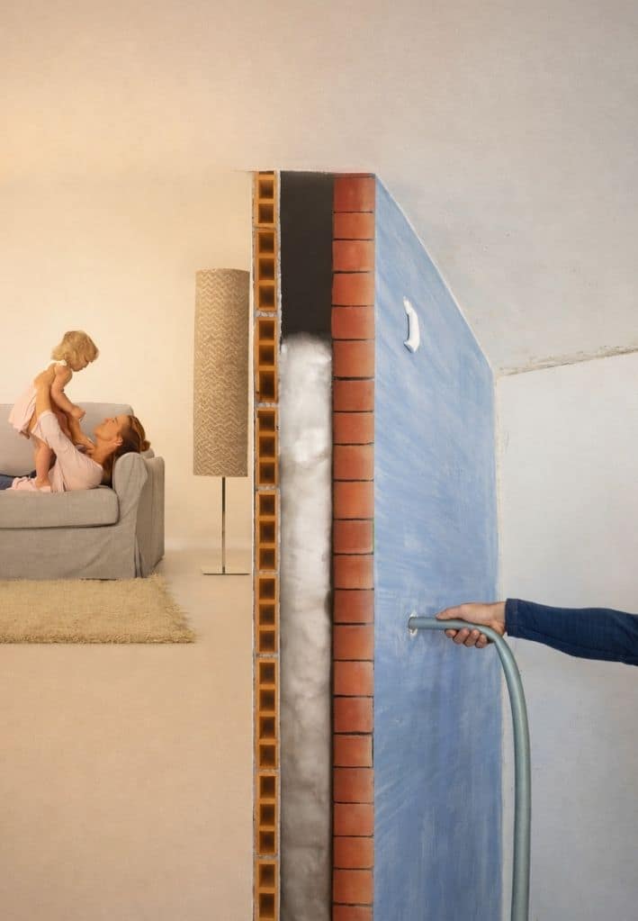 Insufflaggio pareti 2